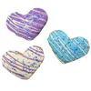 3" Jumbo Heart Shaped Gourmet Cookie Winter Collection, 4 pack