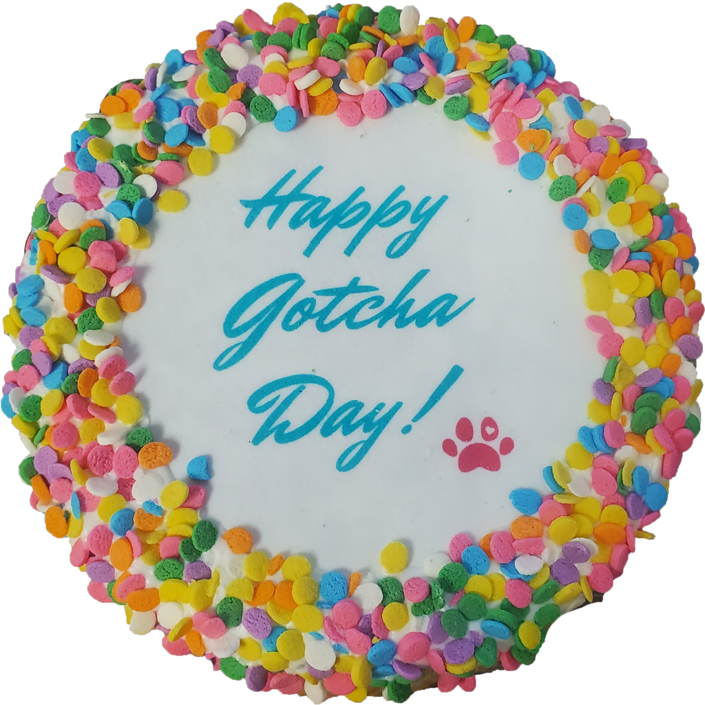 happy-gotcha-day-granola-cake-dog-treat-k9-granola-factory